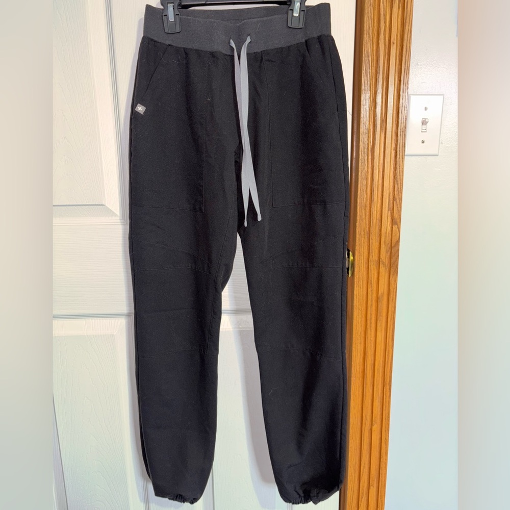 Figs Black Joggers